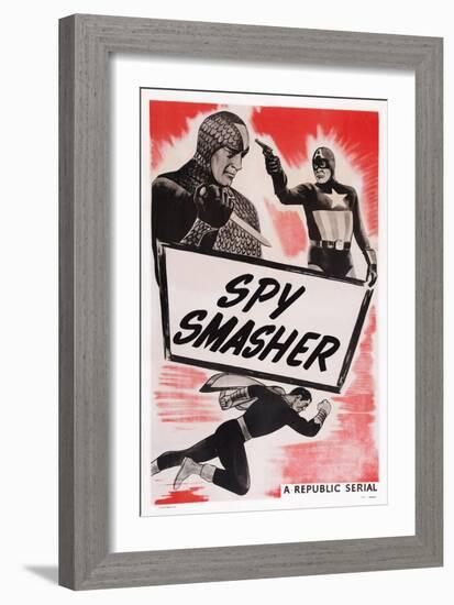 Spy Smasher-null-Framed Art Print