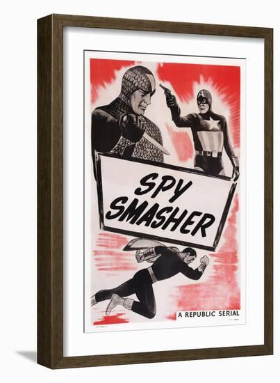 Spy Smasher-null-Framed Art Print