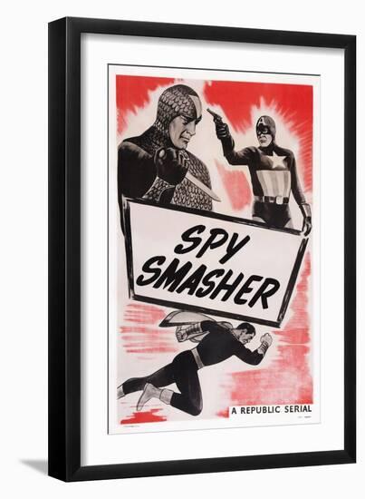 Spy Smasher-null-Framed Art Print