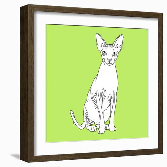 Spynx Cat-Anna Nyberg-Framed Art Print