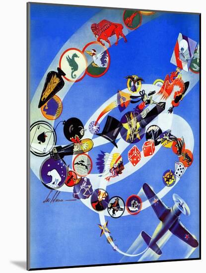 "Squadron Insignia," August 23, 1941-Ski Weld-Mounted Giclee Print