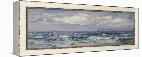 Squally Weather, South Coast-Henry Moore-Framed Premier Image Canvas