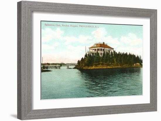 Squantum Club, Providence, Rhode Island-null-Framed Premium Giclee Print