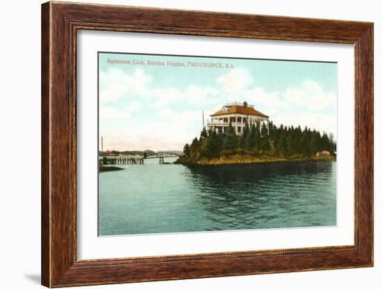 Squantum Club, Providence, Rhode Island-null-Framed Art Print