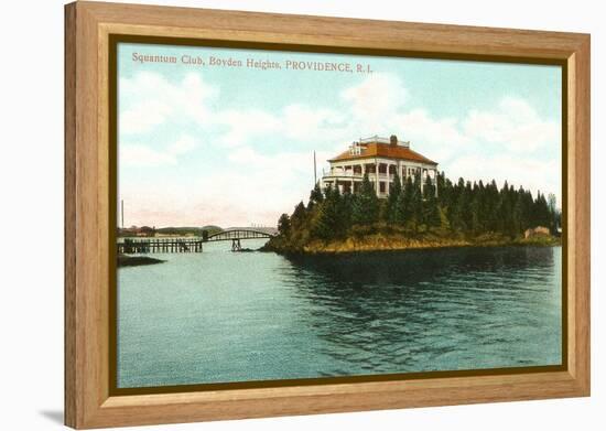 Squantum Club, Providence, Rhode Island-null-Framed Stretched Canvas