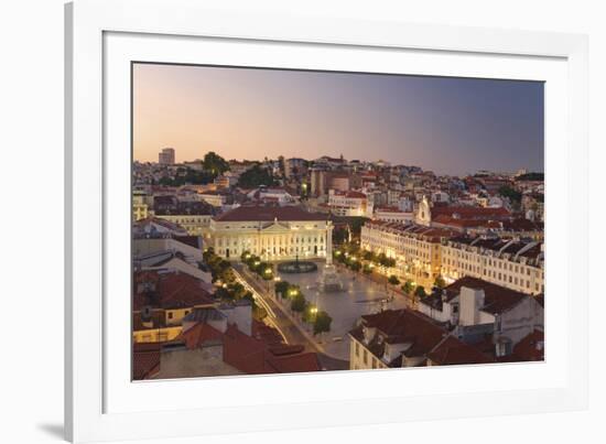 Square at Night-Demetrio Carrasco-Framed Giclee Print