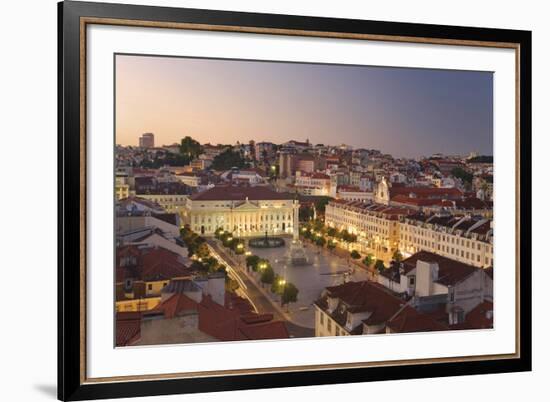 Square at Night-Demetrio Carrasco-Framed Giclee Print