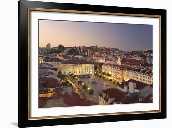 Square at Night-Demetrio Carrasco-Framed Giclee Print