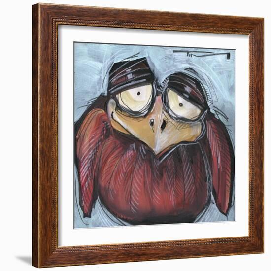 Square Bird 01a-Tim Nyberg-Framed Giclee Print