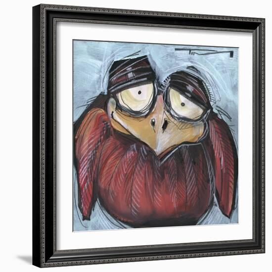 Square Bird 01a-Tim Nyberg-Framed Giclee Print