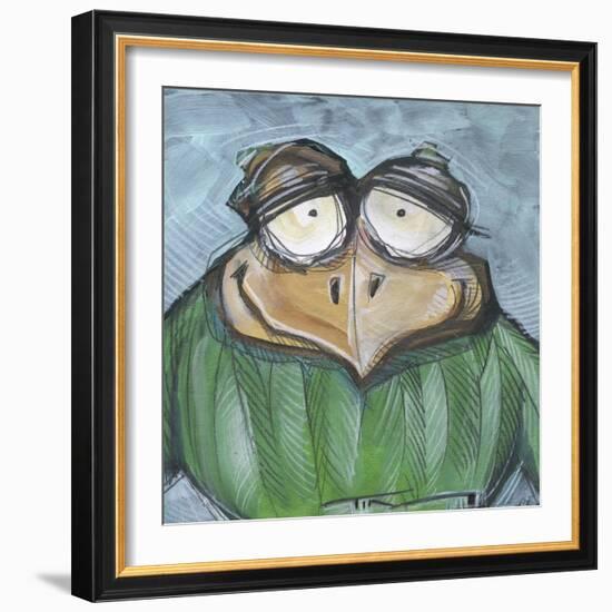 Square Bird 02a-Tim Nyberg-Framed Giclee Print