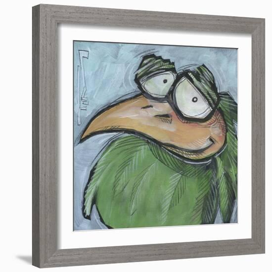 Square Bird 05a-Tim Nyberg-Framed Giclee Print