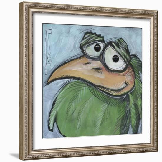 Square Bird 05b-Tim Nyberg-Framed Giclee Print