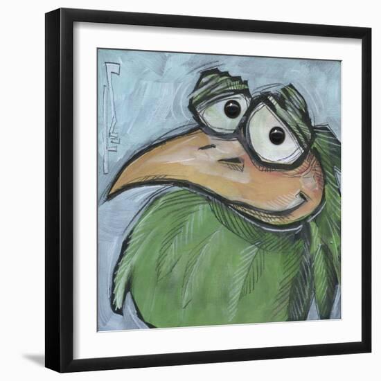 Square Bird 05b-Tim Nyberg-Framed Giclee Print