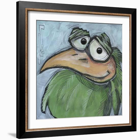 Square Bird 05b-Tim Nyberg-Framed Giclee Print