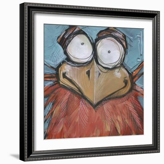 Square Bird 10a-Tim Nyberg-Framed Giclee Print