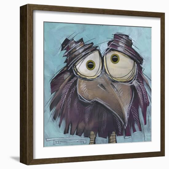 Square Bird 21B-Tim Nyberg-Framed Giclee Print