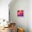 Square Composition With Geometric Shapes. Cover Background-nuraschka-Framed Stretched Canvas displayed on a wall