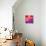 Square Composition With Geometric Shapes. Cover Background-nuraschka-Framed Stretched Canvas displayed on a wall