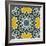 Square Decorative Design Element-epic44-Framed Art Print