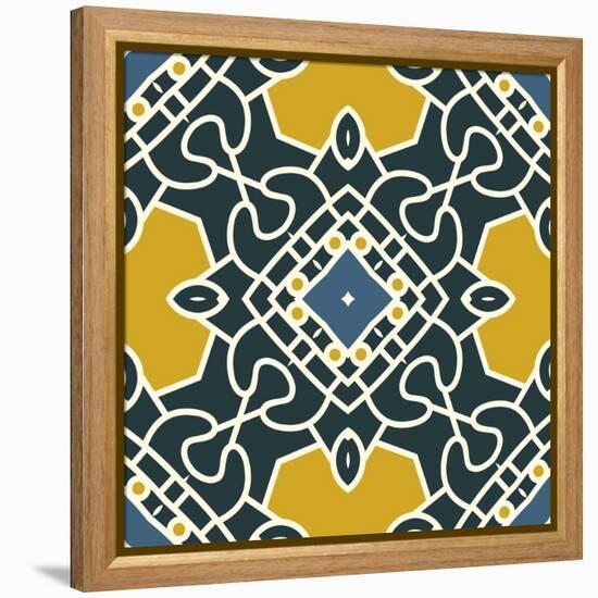 Square Decorative Design Element-epic44-Framed Stretched Canvas