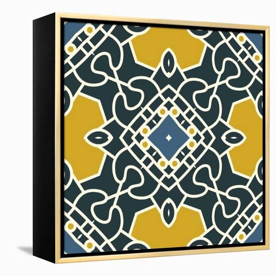 Square Decorative Design Element-epic44-Framed Stretched Canvas