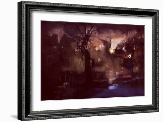 Square Denfert-Rochereau-Daniel Cacouault-Framed Giclee Print