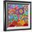 Square Flowers-Carla Bank-Framed Giclee Print