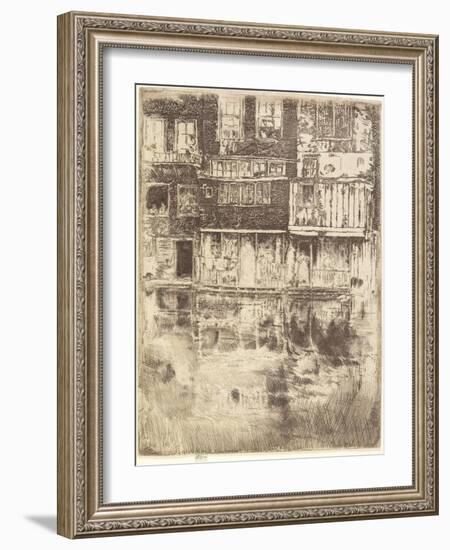 Square House, Amsterdam, 1889-James Abbott McNeill Whistler-Framed Giclee Print