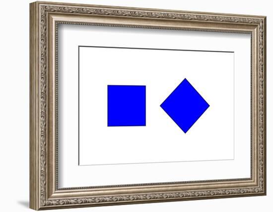 Square Illusion - Orientation-Science Photo Library-Framed Photographic Print