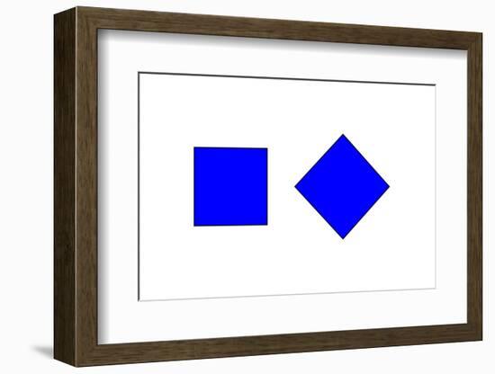 Square Illusion - Orientation-Science Photo Library-Framed Photographic Print