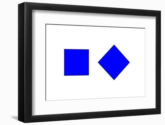 Square Illusion - Orientation-Science Photo Library-Framed Photographic Print