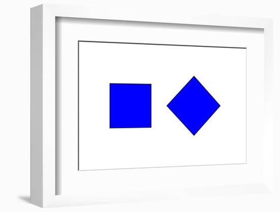 Square Illusion - Orientation-Science Photo Library-Framed Photographic Print