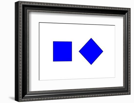 Square Illusion - Orientation-Science Photo Library-Framed Photographic Print