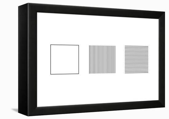 Square Illusion - Subdivision-Science Photo Library-Framed Premier Image Canvas