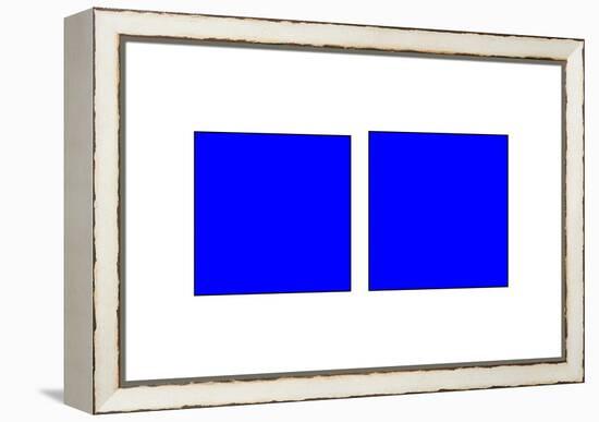 Square Illusion - Vertical Lines Appear Longer-Science Photo Library-Framed Premier Image Canvas