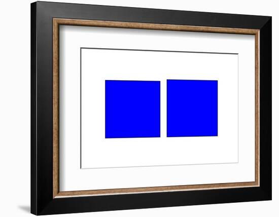 Square Illusion - Vertical Lines Appear Longer-Science Photo Library-Framed Photographic Print