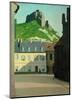 Square in Les Andelys with the Chateau Gaillard-Félix Vallotton-Mounted Giclee Print