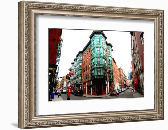 Square in Old Boston-elenathewise-Framed Photographic Print