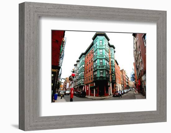 Square in Old Boston-elenathewise-Framed Photographic Print