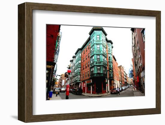 Square in Old Boston-elenathewise-Framed Photographic Print