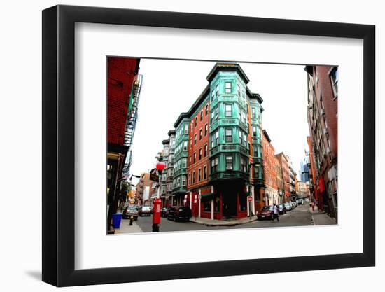 Square in Old Boston-elenathewise-Framed Photographic Print