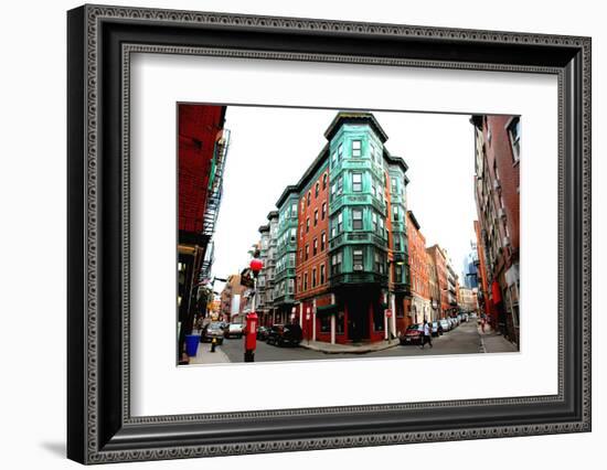 Square in Old Boston-elenathewise-Framed Photographic Print