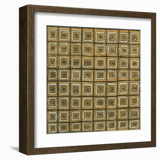 Square in Square-Kathrine Lovell-Framed Art Print