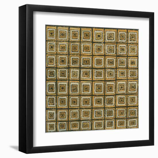 Square in Square-Kathrine Lovell-Framed Art Print