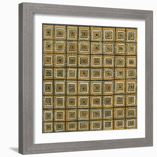 Square in Square-Kathrine Lovell-Framed Art Print