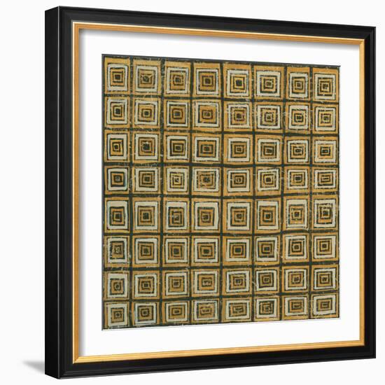 Square in Square-Kathrine Lovell-Framed Art Print