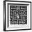 Square Maze in the Church of Saint-Omer France-null-Framed Photographic Print