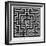 Square Maze in the Church of Saint-Omer France-null-Framed Photographic Print