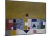 Square Motif, Blue and Gold: The Eclipse-Victor Pasmore-Mounted Giclee Print